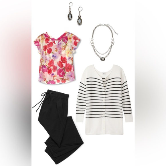 CAbi Turnabout Cardigan style #6164 size large - Picture 5 of 7